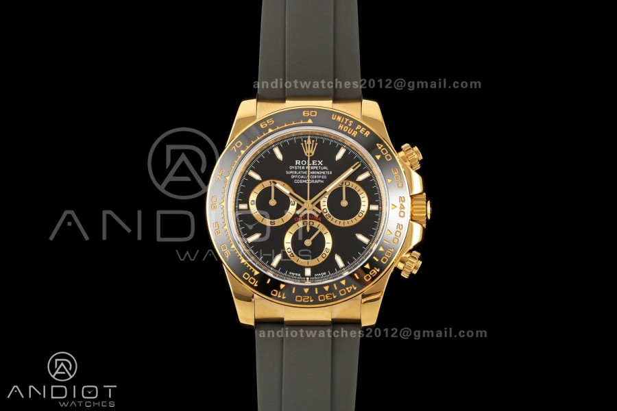 Daytona 126518 Gain Weight YG ZF 1:1 Best Edition Black Dial On Oysterflex Strap SH4131