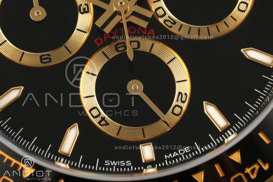 Daytona 126518 Gain Weight YG ZF 1:1 Best Edition Black Dial On Oysterflex Strap SH4131