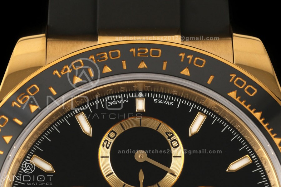 Daytona 126518 Gain Weight YG ZF 1:1 Best Edition Black Dial On Oysterflex Strap SH4131