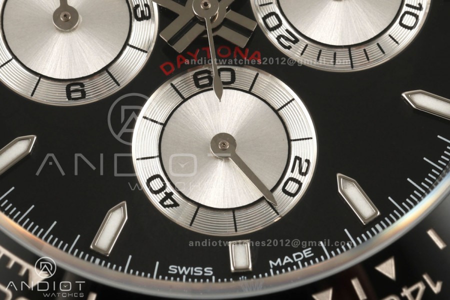 Daytona 126519 Gain Weight ZF 1:1 Best Edition Black Dial Silver Subdial On Oysterflex Strap SH4131