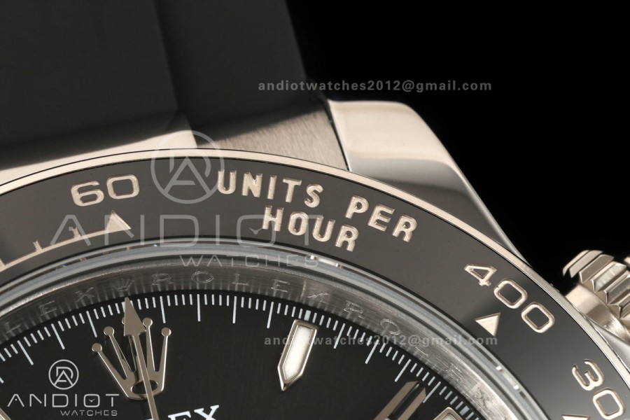 Daytona 126519 Gain Weight ZF 1:1 Best Edition Black Dial Silver Subdial On Oysterflex Strap SH4131