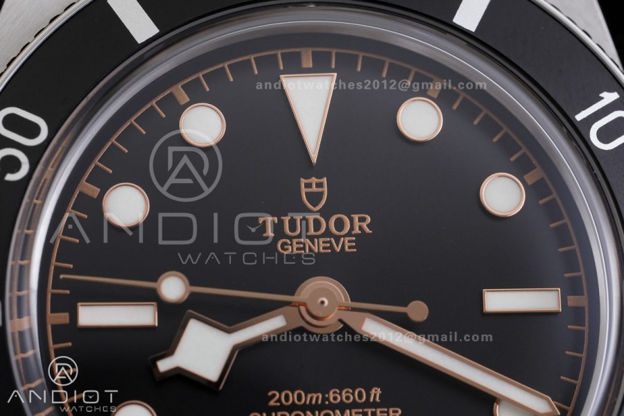 Heritage Black Bay 37mm SS ZF 1:1 Best Edition Black Dial on SS Jubilee Bracelet A2824