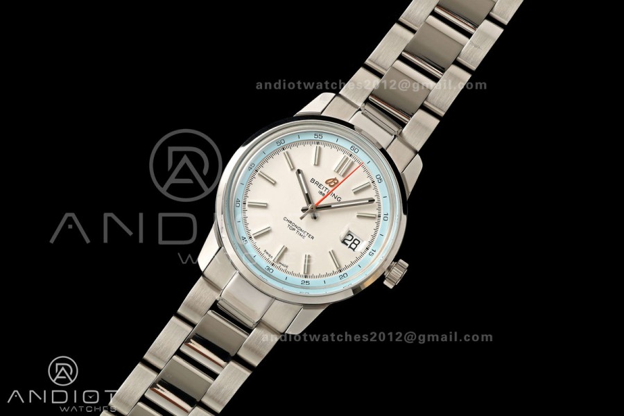 Top Time B31 BLF 1:1 Best Edition White Dial on SS Bracelet AB31