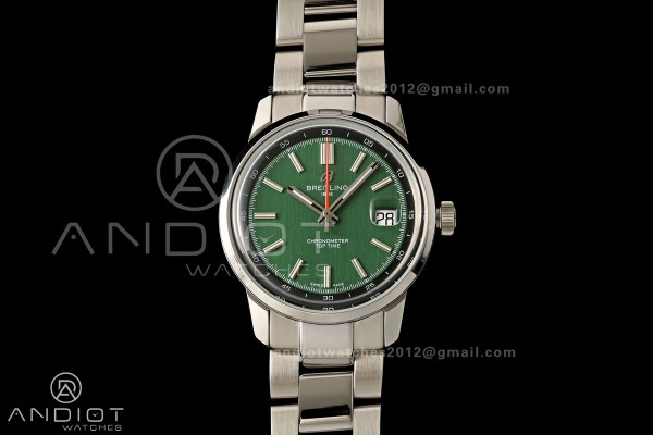 Top Time B31 BLF 1:1 Best Edition Green Dial on SS...
