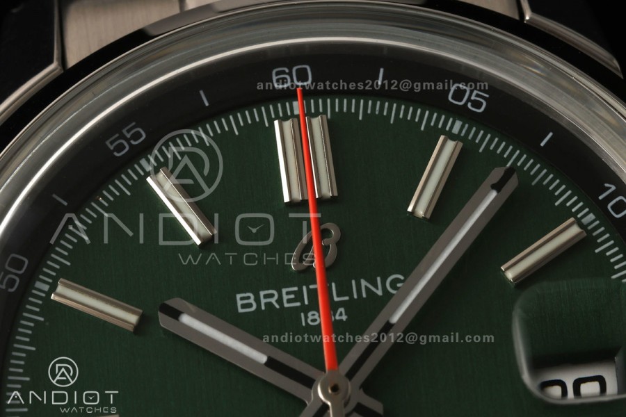 Top Time B31 BLF 1:1 Best Edition Green Dial on SS Bracelet AB31