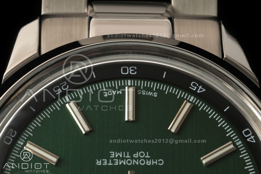 Top Time B31 BLF 1:1 Best Edition Green Dial on SS Bracelet AB31
