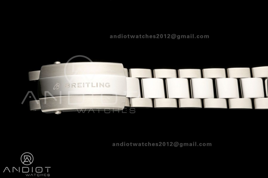 Top Time B31 BLF 1:1 Best Edition Blue Dial Yellow Hand on SS Bracelet AB31