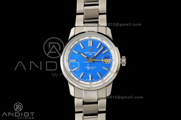 Top Time B31 BLF 1:1 Best Edition Blue Dial Yellow...