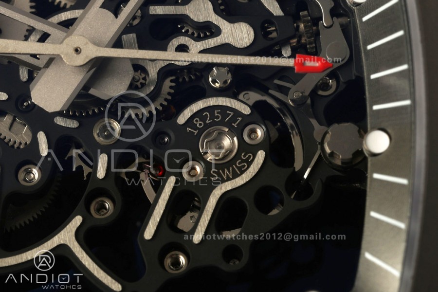 Boss Studio RM055 Gray Ceramic RMUL2 Super Clone (Free Sprung)