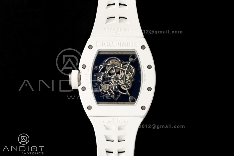 Boss Studio RM055 White Ceramic RMUL2 Super Clone (Free Sprung)