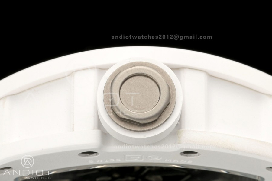 Boss Studio RM055 White Ceramic RMUL2 Super Clone (Free Sprung)