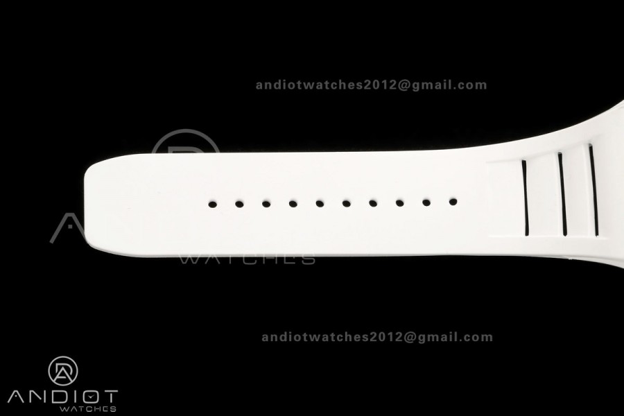 Boss Studio RM055 Black NTPT White/Black Inner Bezel RMUL2 Super Clone (Free Sprung)