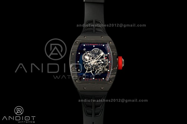 Boss Studio RM055 Black NTPT Black/Red Inner Bezel...