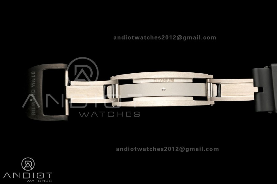 Boss Studio RM055 Black NTPT Black/Red Inner Bezel RMUL2 Super Clone (Free Sprung)