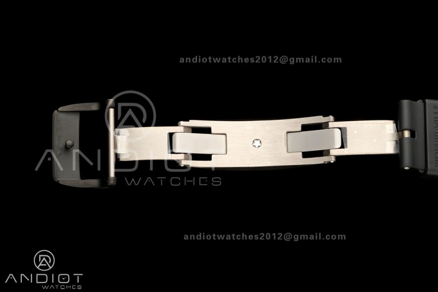 Boss Studio RM055 Black NTPT Black/Red Inner Bezel RMUL2 Super Clone (Free Sprung)