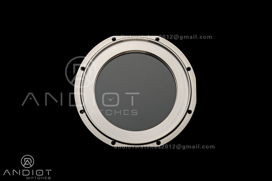 Ronde Louis 40 SS BSF Best Edition White Dial on Black Leather Strap A1847
