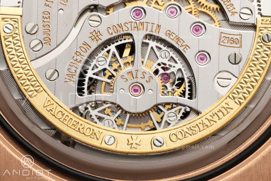 Overseas Tourbillon RG ANTF Best Edition Blue Dial on RG Bracelet