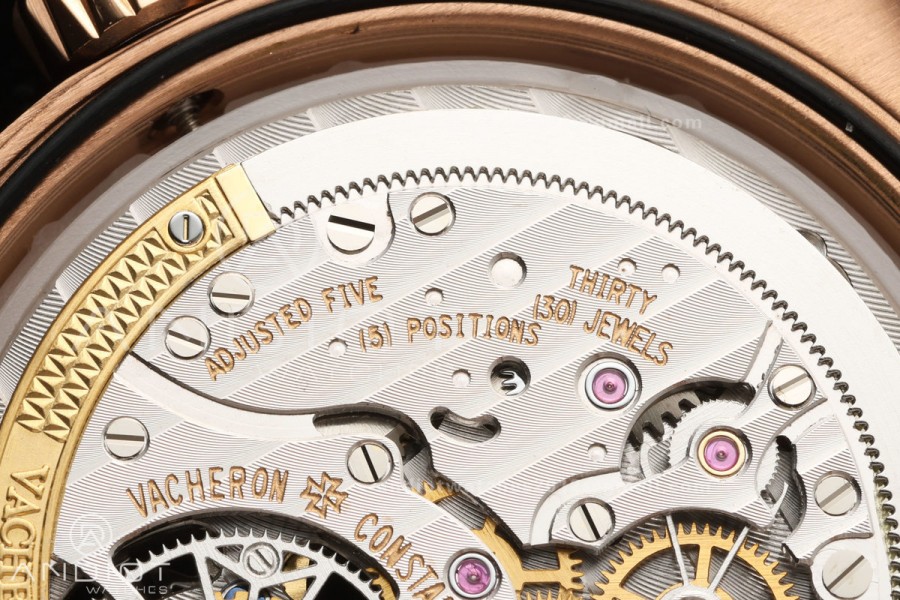 Overseas Tourbillon RG ANTF Best Edition Blue Dial on RG Bracelet
