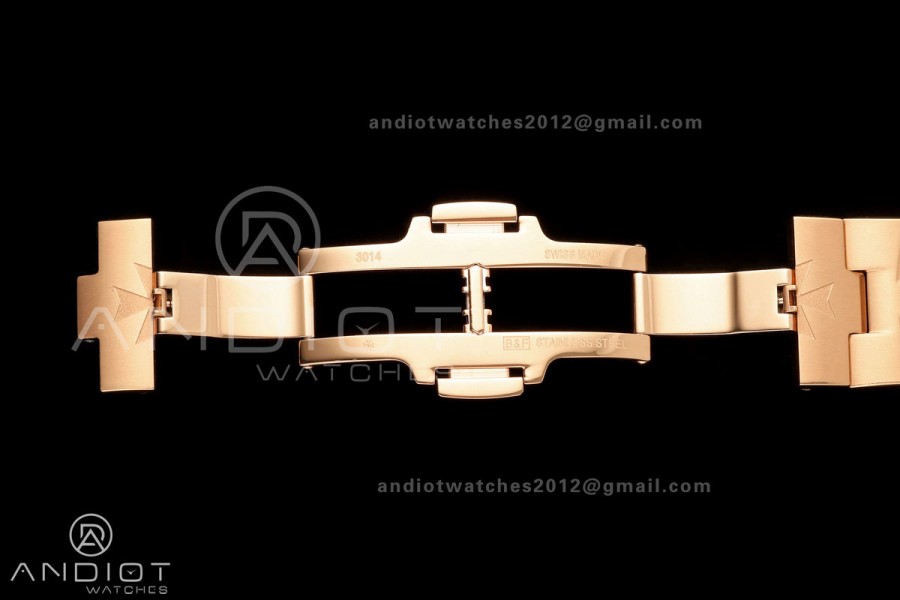 Overseas Tourbillon RG ANTF Best Edition Blue Dial on RG Bracelet