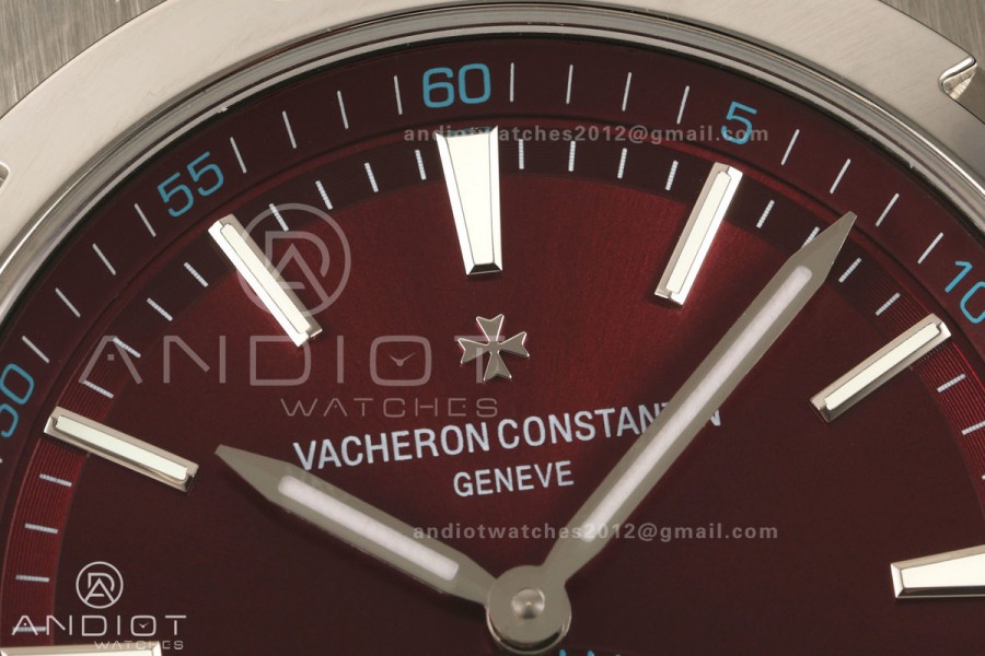 Overseas Tourbillon SS ANTF Best Edition Red Dial on SS Bracelet
