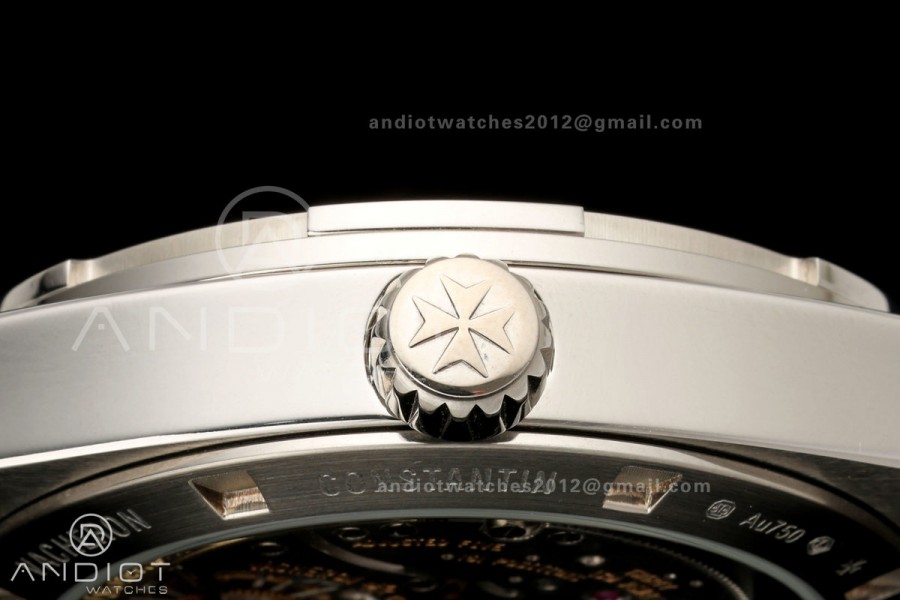Overseas Tourbillon SS ANTF Best Edition Red Dial on SS Bracelet