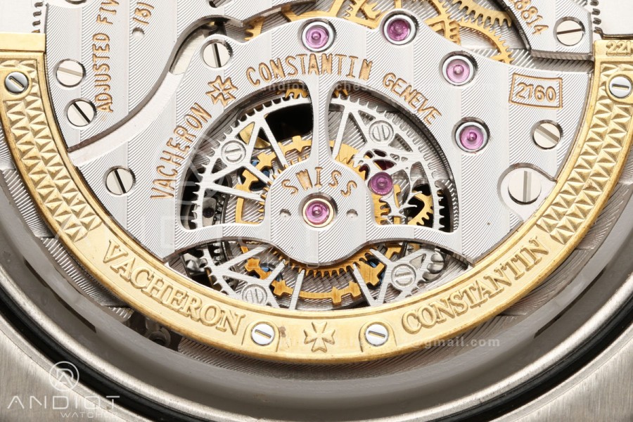 Overseas Tourbillon SS ANTF Best Edition Blue Dial on SS Bracelet