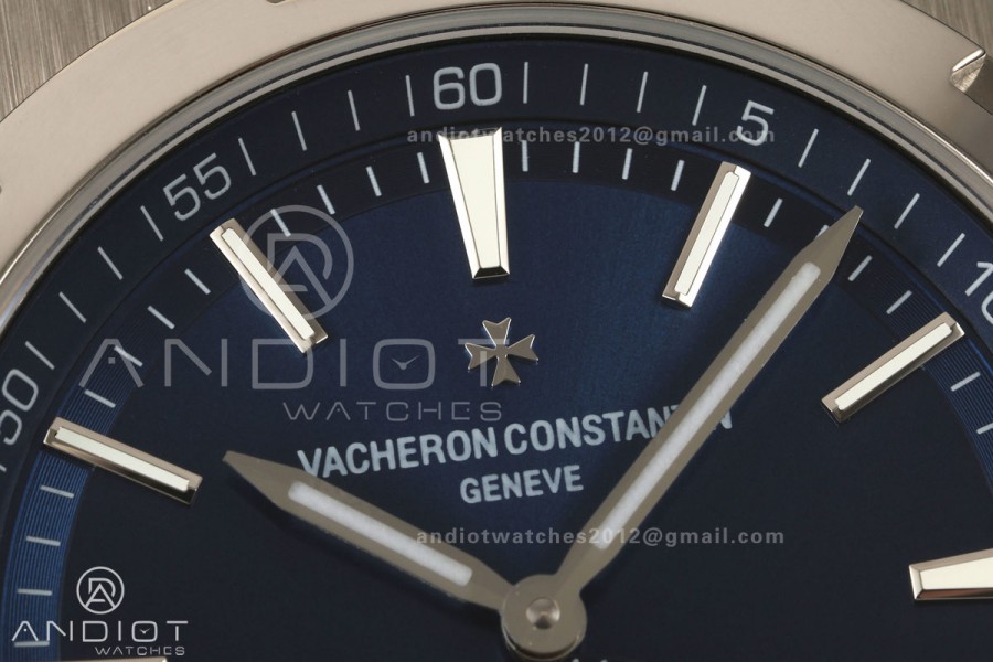 Overseas Tourbillon SS ANTF Best Edition Blue Dial on SS Bracelet