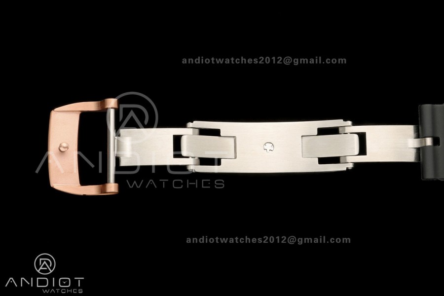 AVF RM67-01 RG Skeleton Dial on Black Rubber Strap CRMA6 Clone