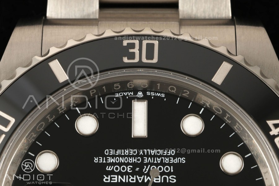 Submariner 41mm 126610 LN Black RICH 1:1 Best Edition 904L SS Case and Bracelet JH3285 V2 (Free Sprung)