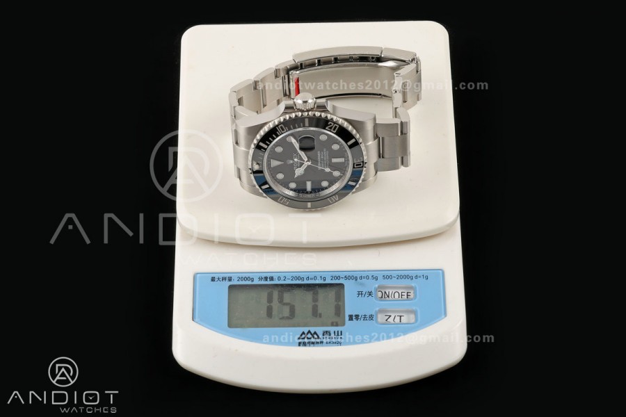 Submariner 41mm 126610 LN Black RICH 1:1 Best Edition 904L SS Case and Bracelet JH3285 V2