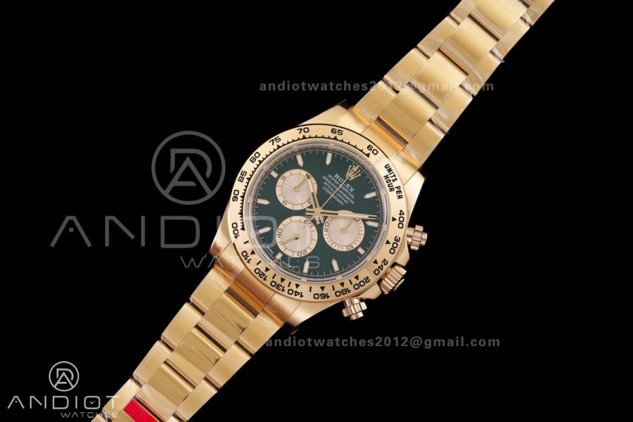Daytona 126508 Gain Weight VSF 1:1 Best Edition Green Dial On Oyster Bracelet DD4131
