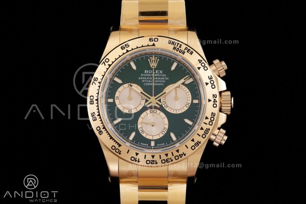 Daytona 126508 Gain Weight VSF 1:1 Best Edition Green Dial On Oyster Bracelet DD4131