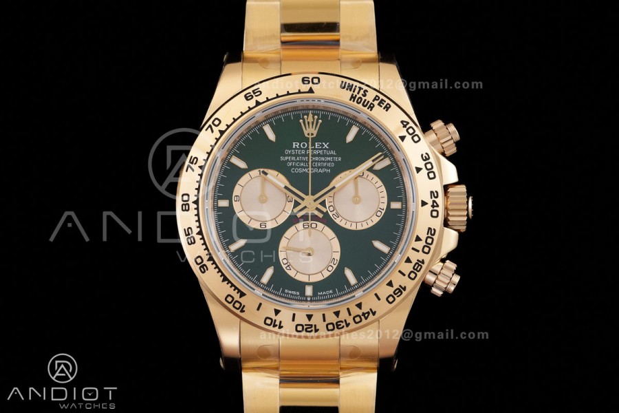 Daytona 126508 Gain Weight VSF 1:1 Best Edition Green Dial On Oyster Bracelet DD4131