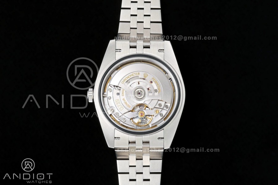 DateJust 41 126300 904L SS ARF 1:1 Best Edition Green Textured Stick Dial on Jubilee Bracelet DD3235