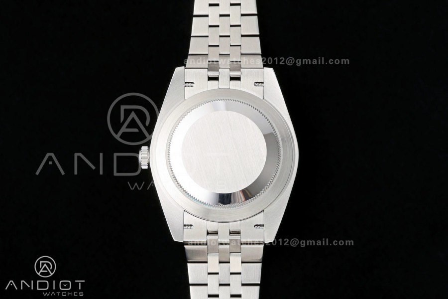 DateJust 41 126300 904L SS ARF 1:1 Best Edition Green Textured Stick Dial on Jubilee Bracelet DD3235