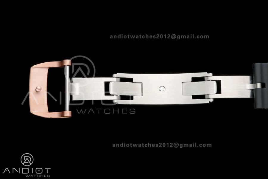AVF RM67-01 RG Skeleton Dial on Black Rubber Strap CRMA6 Clone