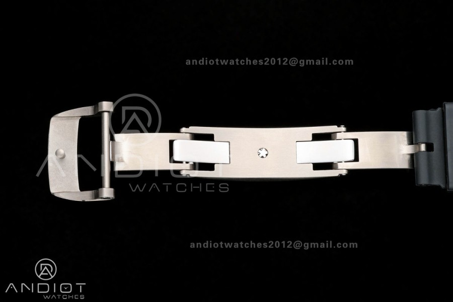 AVF RM67-01 Titanium Skeleton Dial on Black Rubber Strap CRMA6 Clone