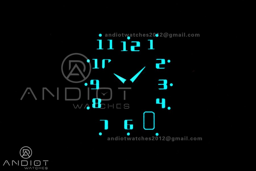 AVF RM67-01 Titanium Skeleton Dial on Black Rubber Strap CRMA6 Clone