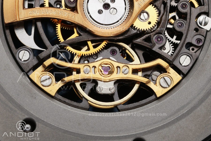 Royal Oak 41mm Openworked 15407 SS DDF 1:1 Best Edition on SS Bracelet SA3132 Double Balance Wheels