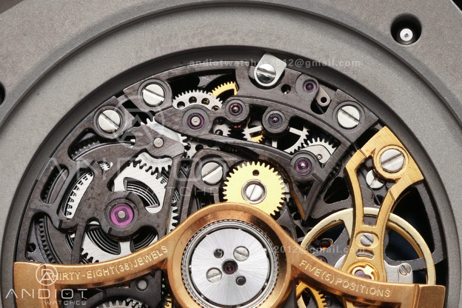 Royal Oak 41mm Openworked 15407 SS DDF 1:1 Best Edition on SS Bracelet SA3132 Double Balance Wheels