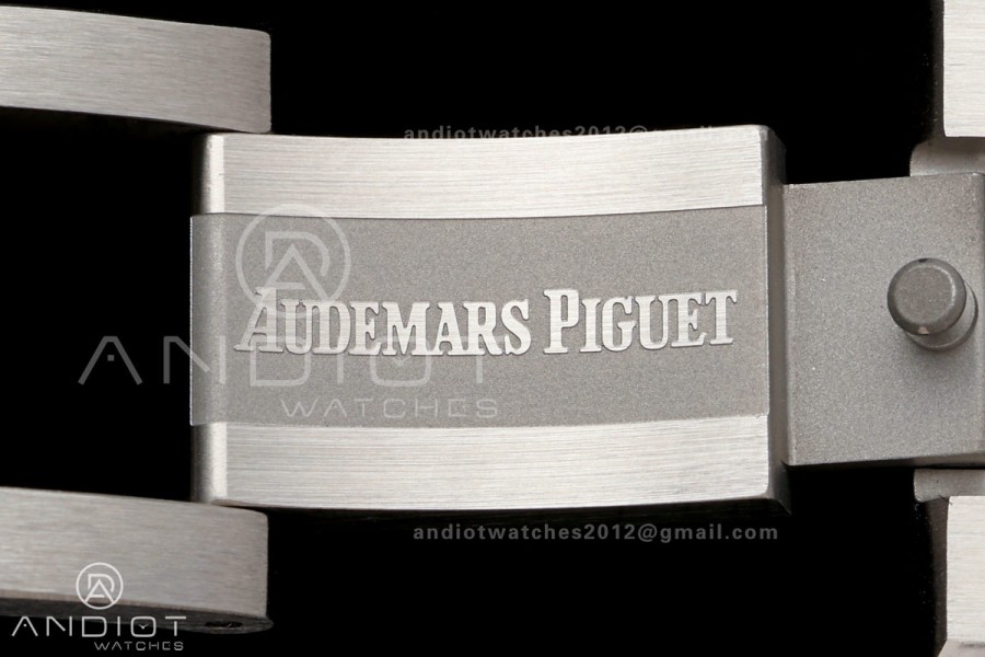 Royal Oak 41mm Openworked 15407 SS DDF 1:1 Best Edition on SS Bracelet SA3132 Double Balance Wheels