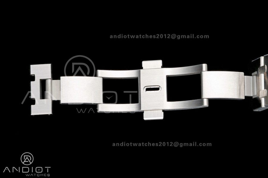 Royal Oak 41mm Openworked 15407 SS DDF 1:1 Best Edition on SS Bracelet SA3132 Double Balance Wheels