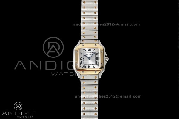 Santos W2SA0033 27x34mm DRF 1:1 Best Edition Silve...