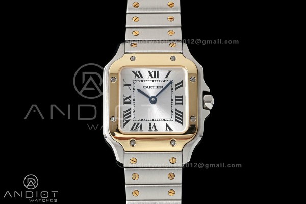 Santos W2SA0033 27x34mm DRF 1:1 Best Edition Silve...