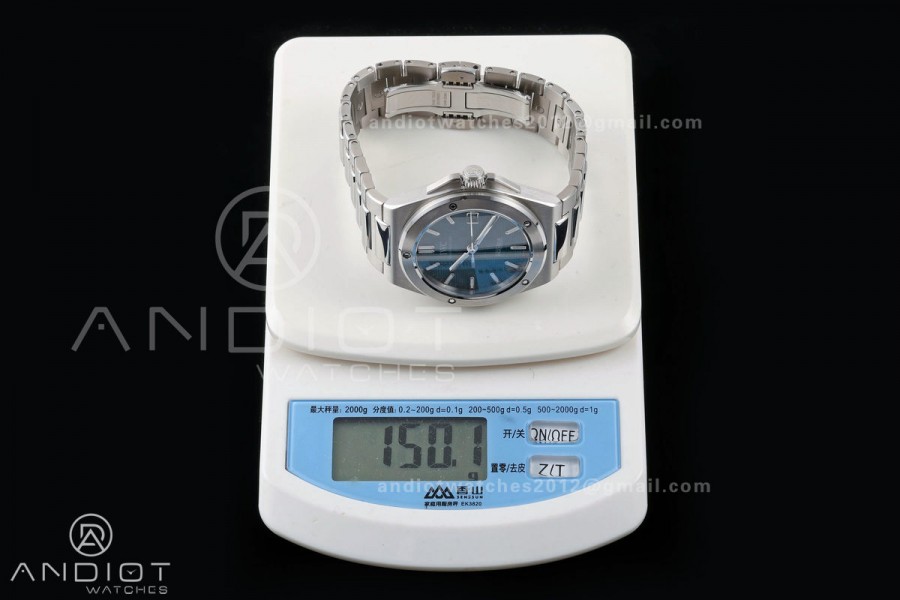 Ingenieur Automatic 40 SS MZF 1:1 Best Edition Turquoise Dial on SS Bracelet A2892