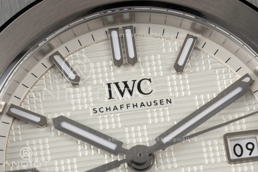 Ingenieur Automatic 40 SS MZF 1:1 Best Edition White Dial on SS Bracelet A2892