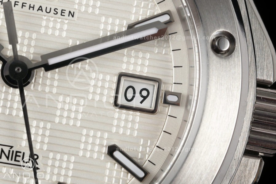Ingenieur Automatic 40 SS MZF 1:1 Best Edition White Dial on SS Bracelet A2892