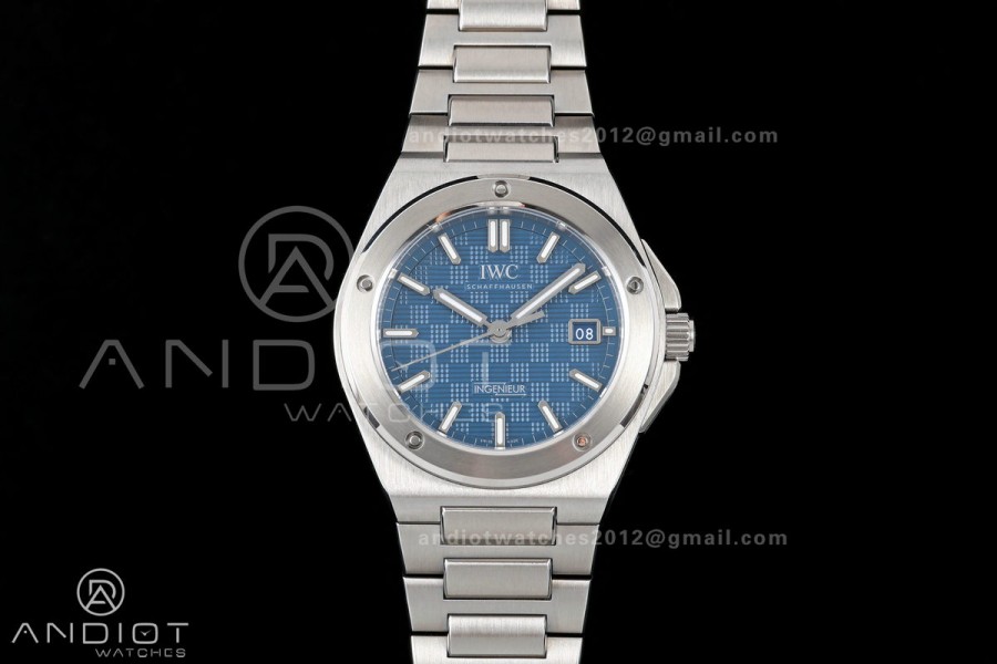 Ingenieur Automatic 40 SS MZF 1:1 Best Edition Blue Dial on SS Bracelet A2892