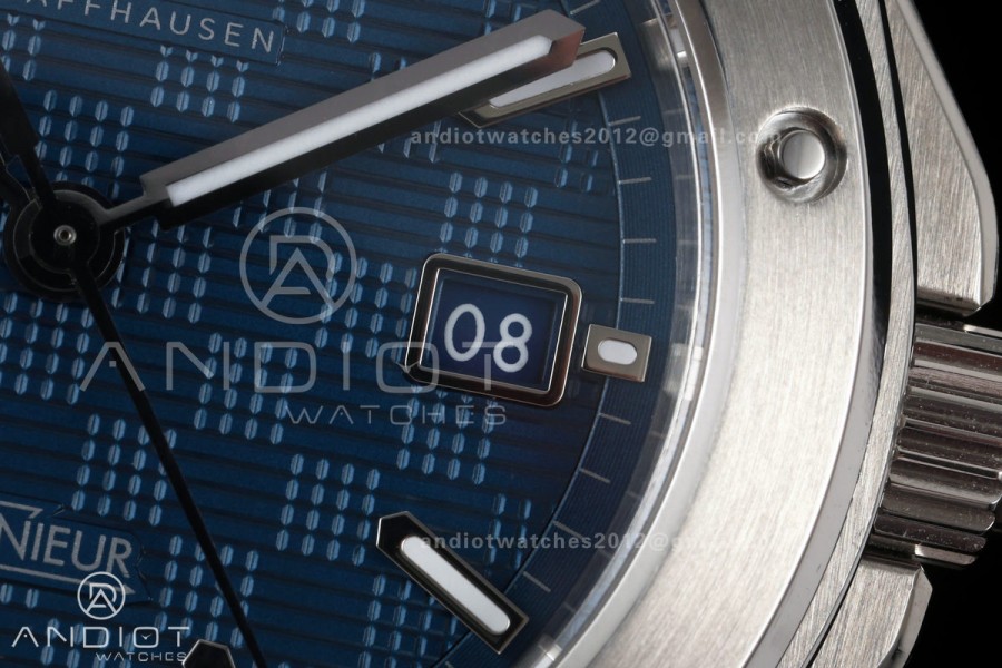 Ingenieur Automatic 40 SS MZF 1:1 Best Edition Blue Dial on SS Bracelet A2892