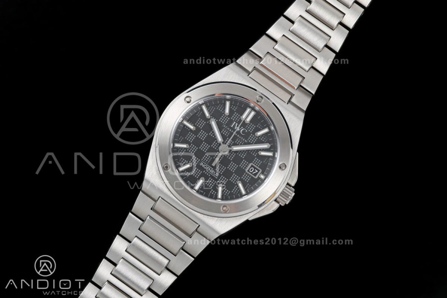 Ingenieur Automatic 40 SS MZF 1:1 Best Edition Black Dial on SS Bracelet A2892